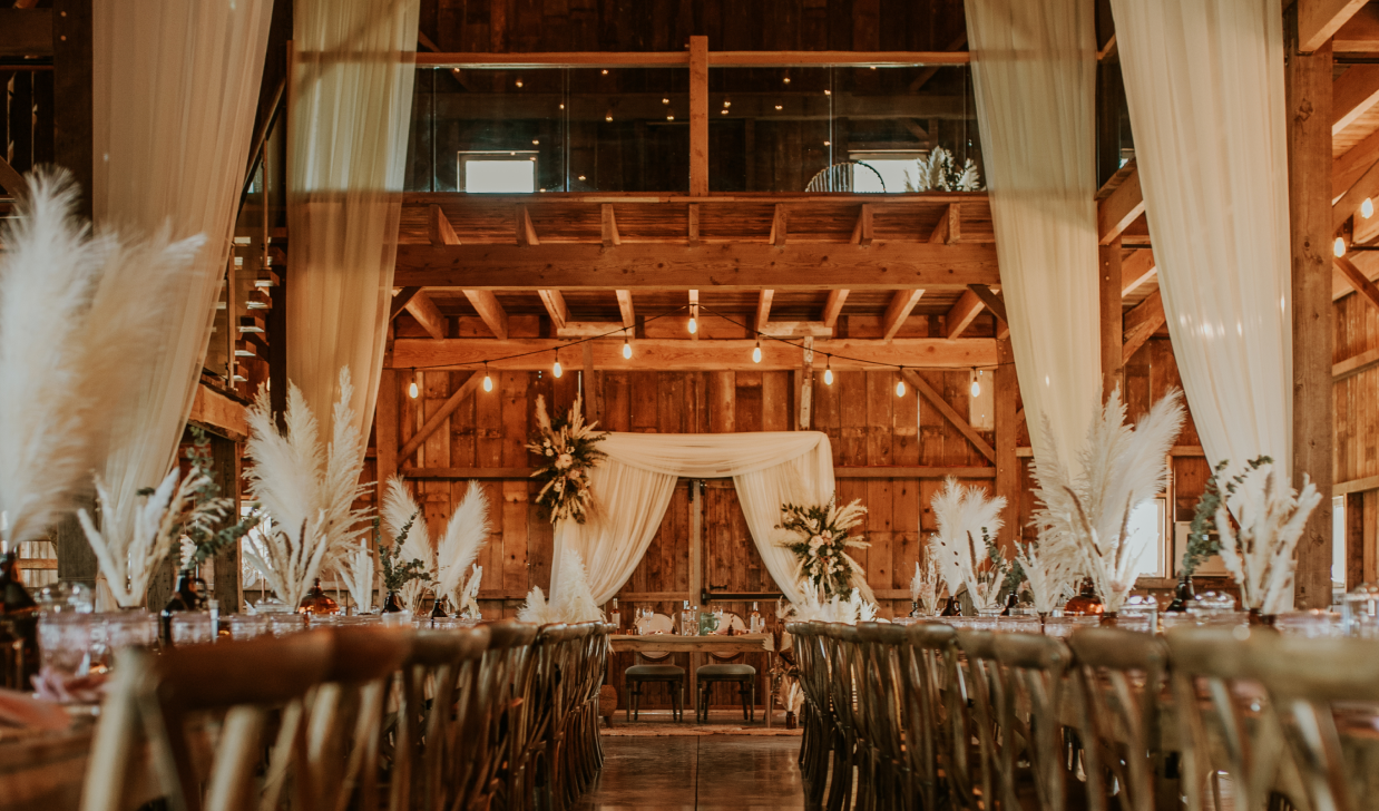 barn venue catering