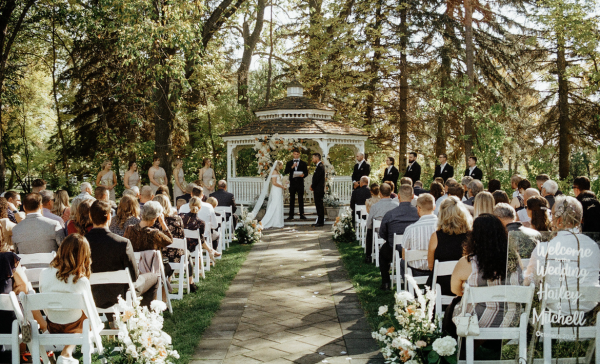 The Gazebo at The Norland Historic Estates, a Alberta Destination Wedding Venue